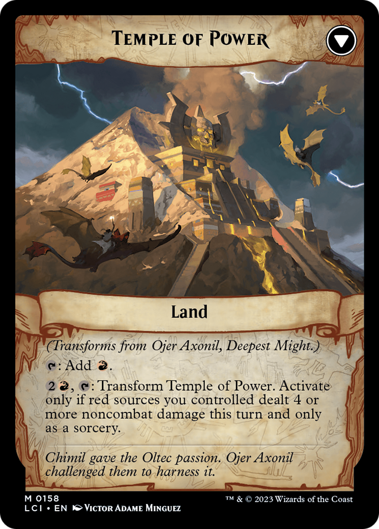 Ojer Axonil, Deepest Might // Temple of Power [The Lost Caverns of Ixalan] | Tacoma Games