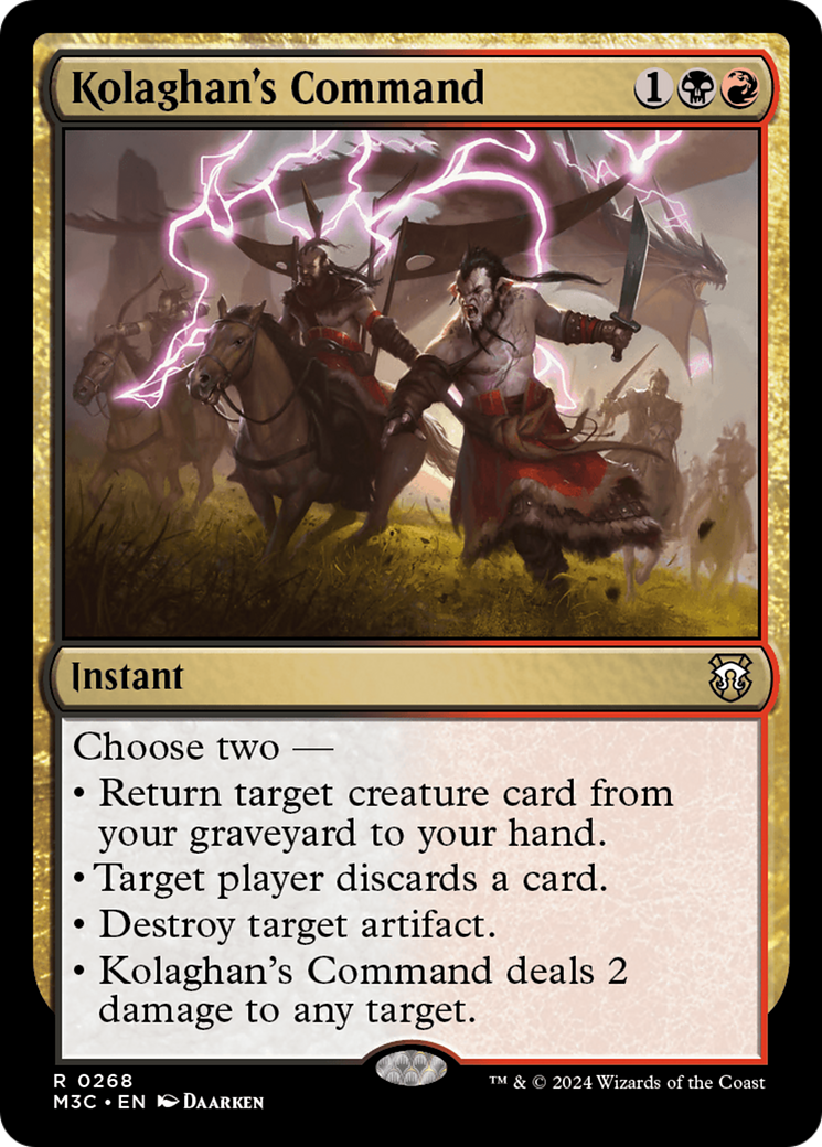 Kolaghan's Command [Modern Horizons 3 Commander] | Tacoma Games
