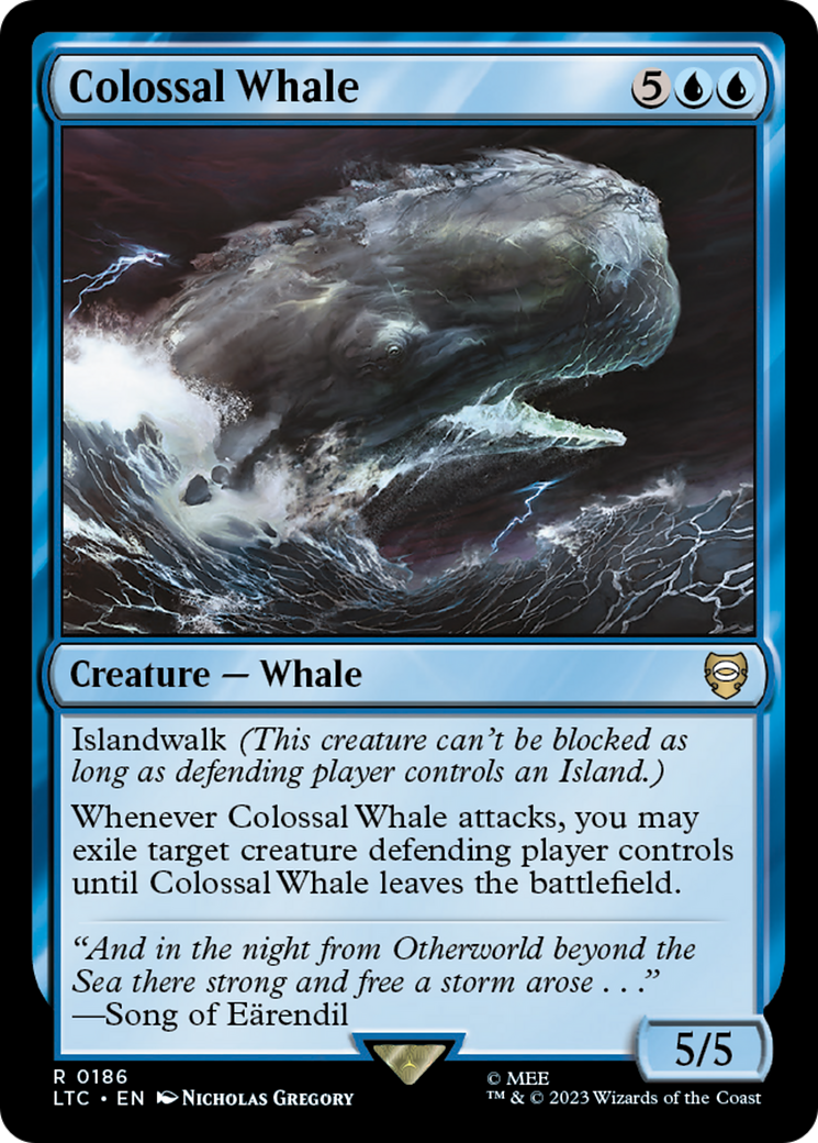 Colossal Whale [The Lord of the Rings: Tales of Middle-Earth Commander] | Tacoma Games