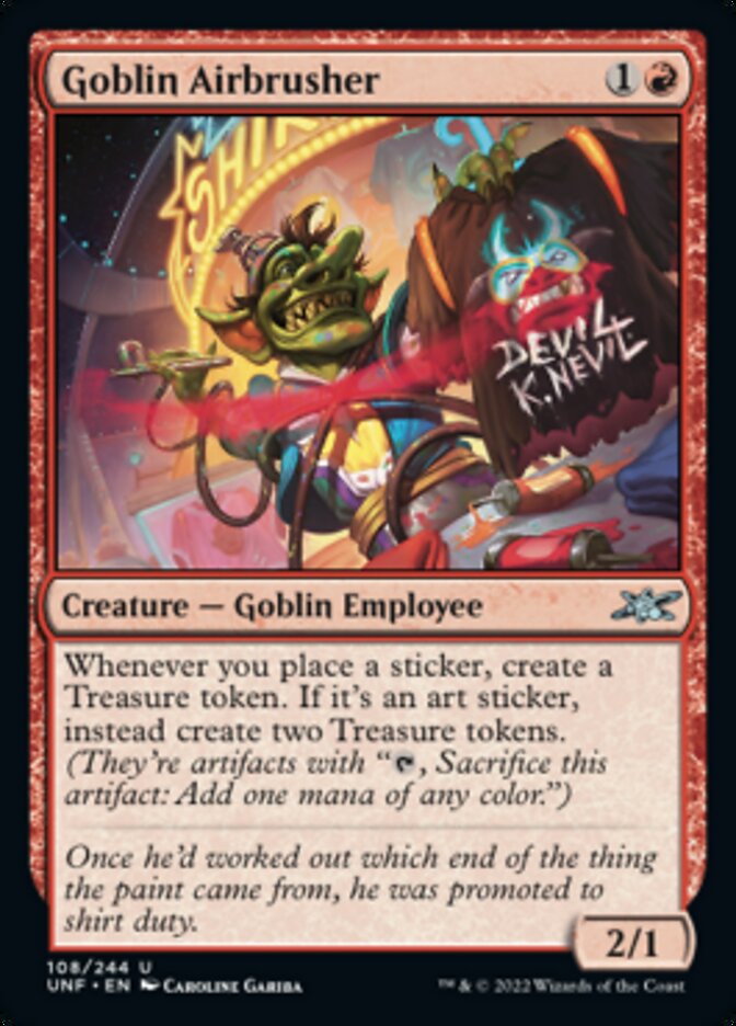 Goblin Airbrusher [Unfinity] | Tacoma Games