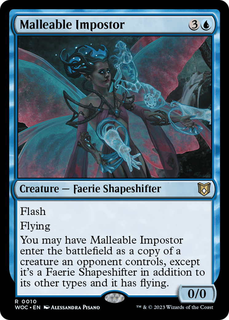 Malleable Impostor [Wilds of Eldraine Commander] | Tacoma Games