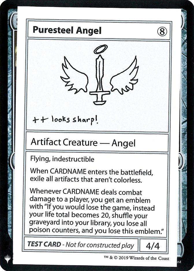 Puresteel Angel [Mystery Booster Playtest Cards] | Tacoma Games