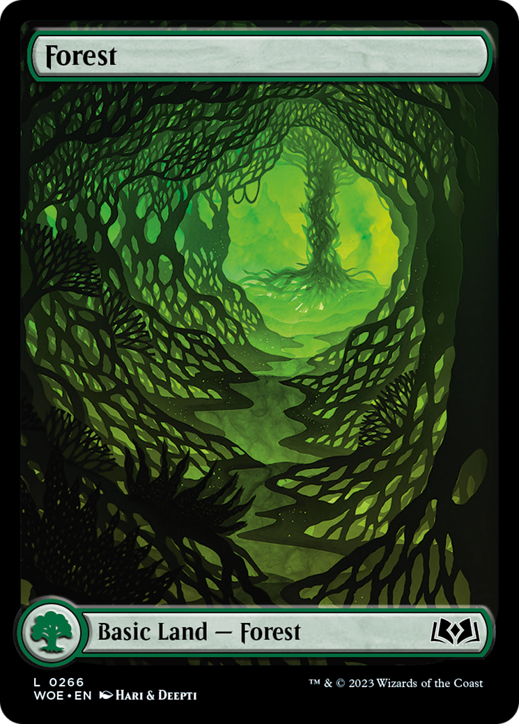 Forest (266) (Full-Art) [Wilds of Eldraine] | Tacoma Games