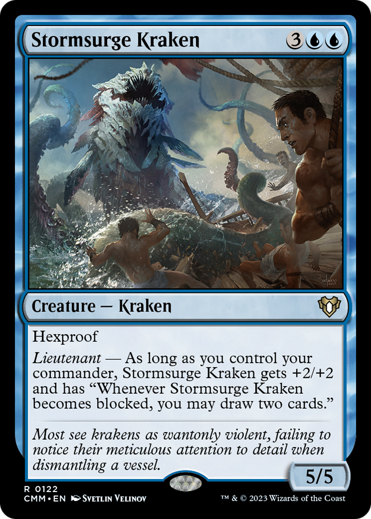 Stormsurge Kraken [Commander Masters] | Tacoma Games