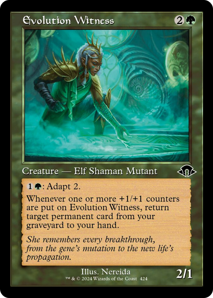 Evolution Witness (Retro) [Modern Horizons 3] | Tacoma Games