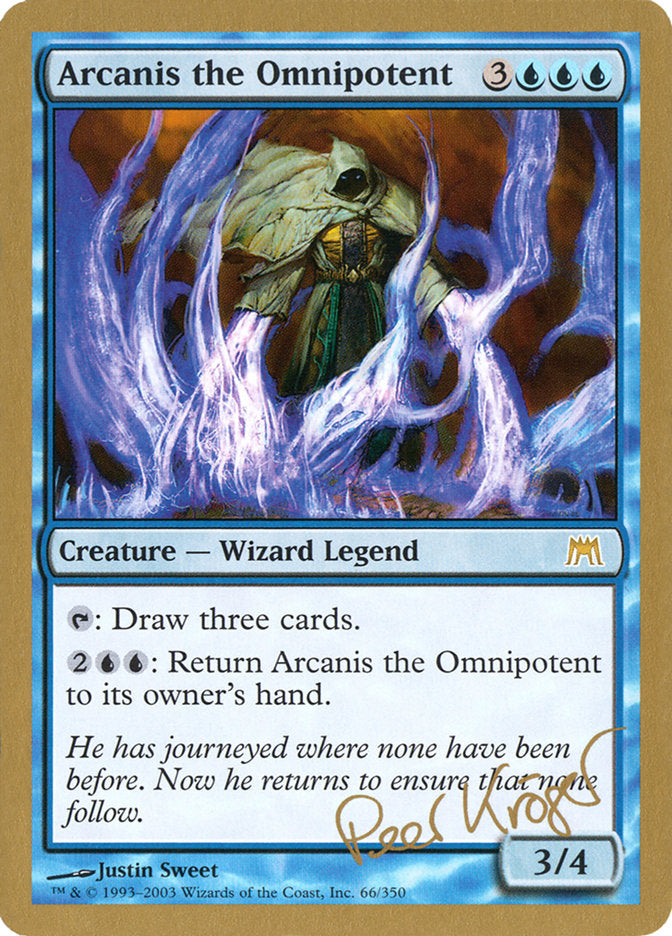 Arcanis the Omnipotent (Peer Kroger) [World Championship Decks 2003] | Tacoma Games