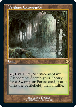 Verdant Catacombs (Retro Foil Etched) [Modern Horizons 2] | Tacoma Games