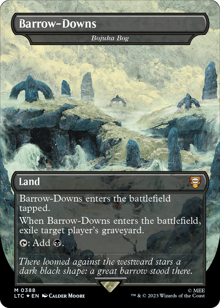 Barrow-Downs - Bojuka Bog (Surge Foil Realms and Relics) [The Lord of the Rings: Tales of Middle-Earth Commander] | Tacoma Games