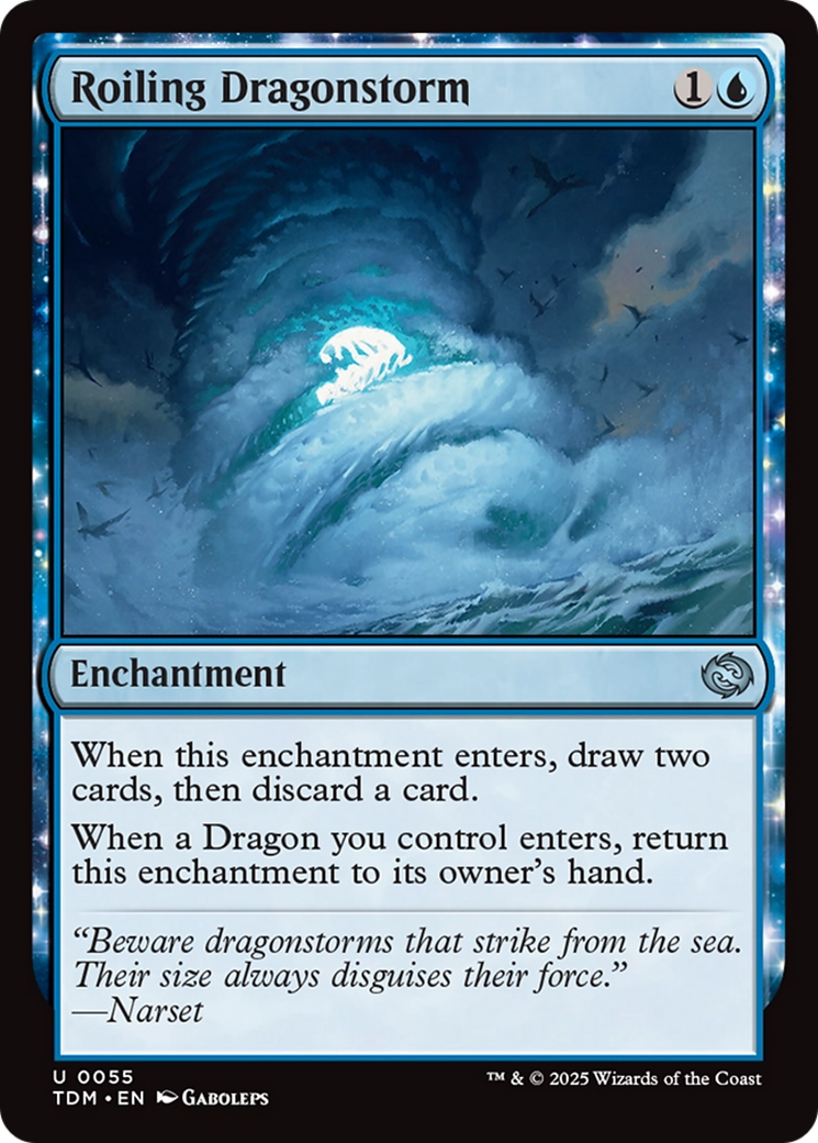 Roiling Dragonstorm [Tarkir: Dragonstorm] | Tacoma Games