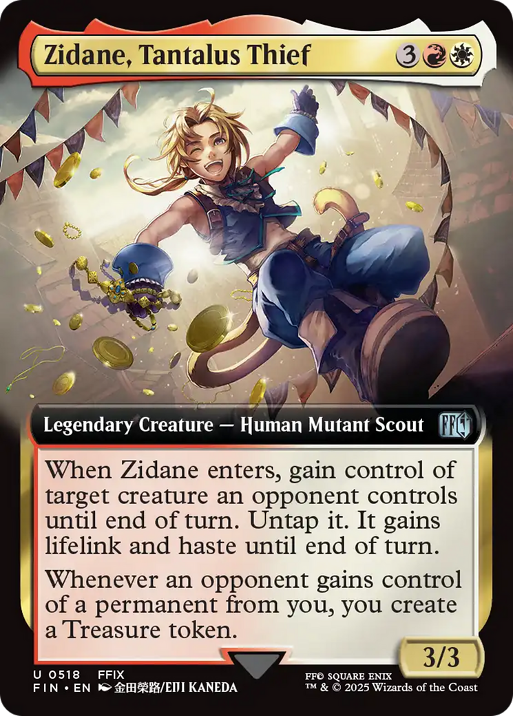 Zidane, Tantalus Thief (Extended Art) [FINAL FANTASY] | Tacoma Games