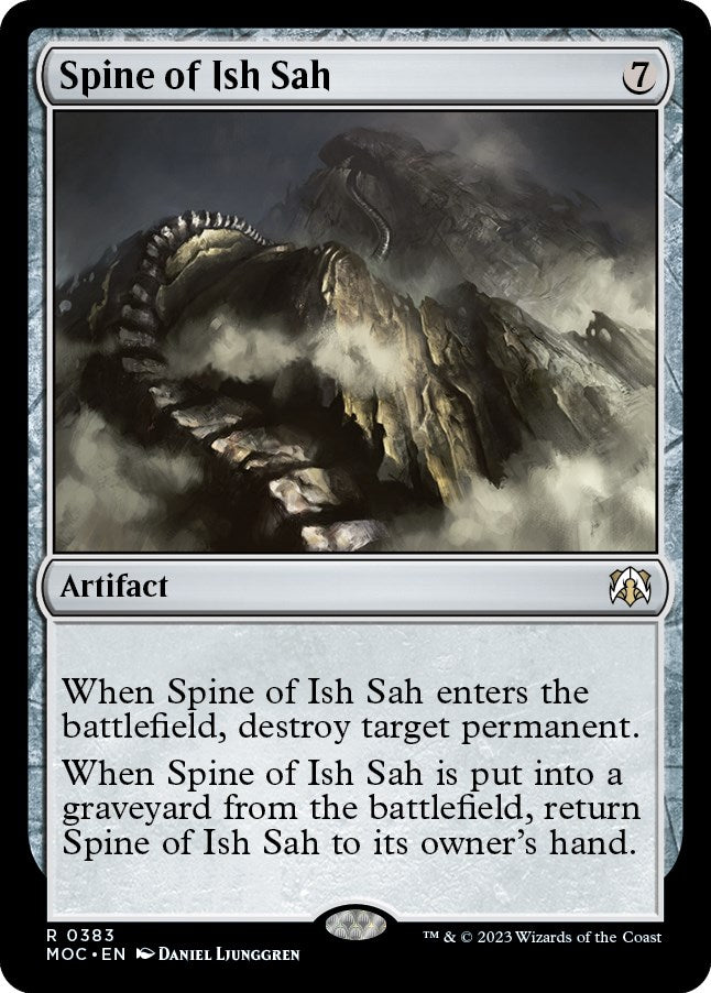 Spine of Ish Sah [March of the Machine Commander] | Tacoma Games