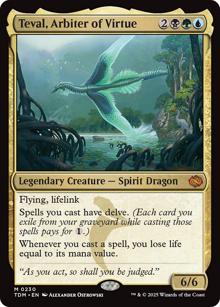 Teval, Arbiter of Virtue [Tarkir: Dragonstorm] | Tacoma Games
