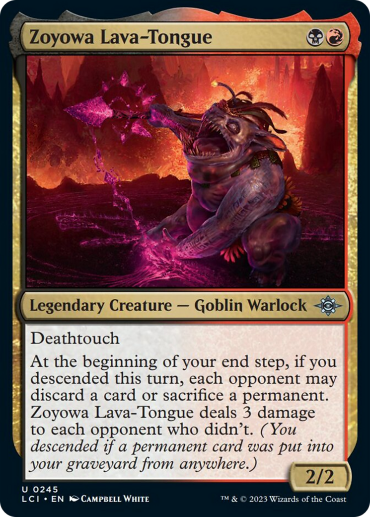 Zoyowa Lava-Tongue [The Lost Caverns of Ixalan] | Tacoma Games