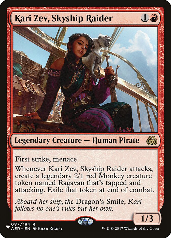 Kari Zev, Skyship Raider [The List] | Tacoma Games