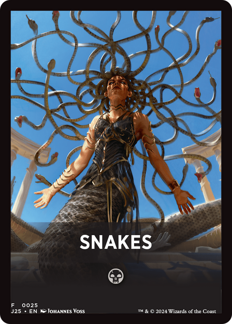 Snakes Theme Card [Foundations Jumpstart Front Cards] | Tacoma Games