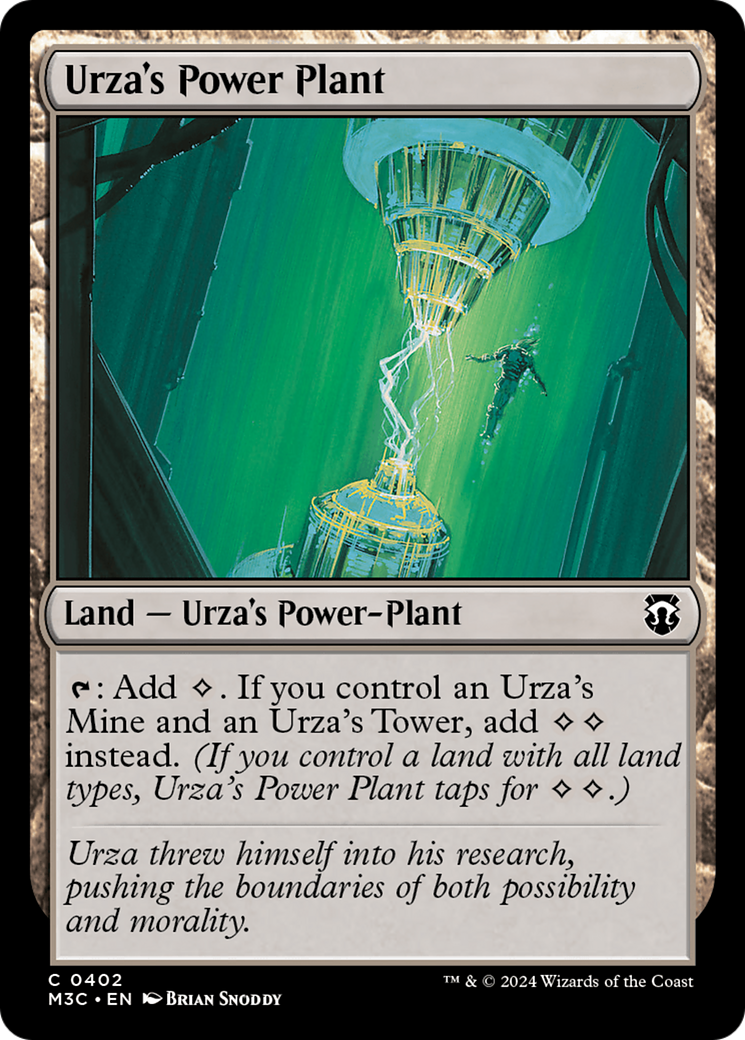 Urza's Power Plant (Ripple Foil) [Modern Horizons 3 Commander] | Tacoma Games