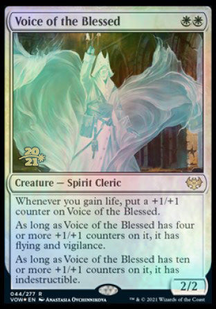 Voice of the Blessed [Innistrad: Crimson Vow Prerelease Promos] | Tacoma Games