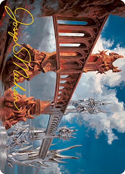 Silverbluff Bridge Art Card (Gold-Stamped Signature) [Modern Horizons 2 Art Series] | Tacoma Games