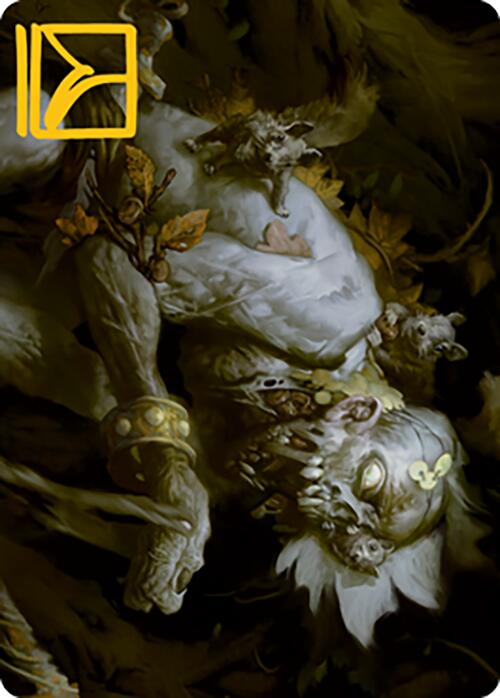 Nested Shambler Art Card (Gold-Stamped Signature) [Modern Horizons 2 Art Series] | Tacoma Games