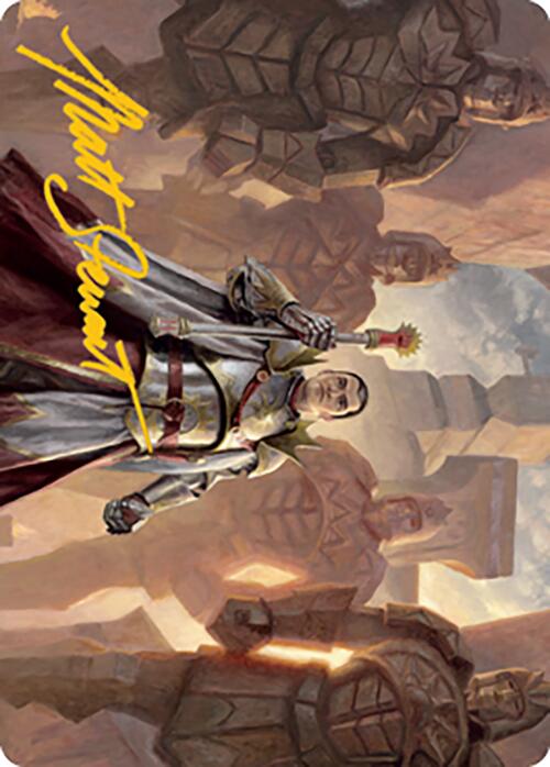 General Ferrous Rokiric Art Card (Gold-Stamped Signature) [Modern Horizons 2 Art Series] | Tacoma Games