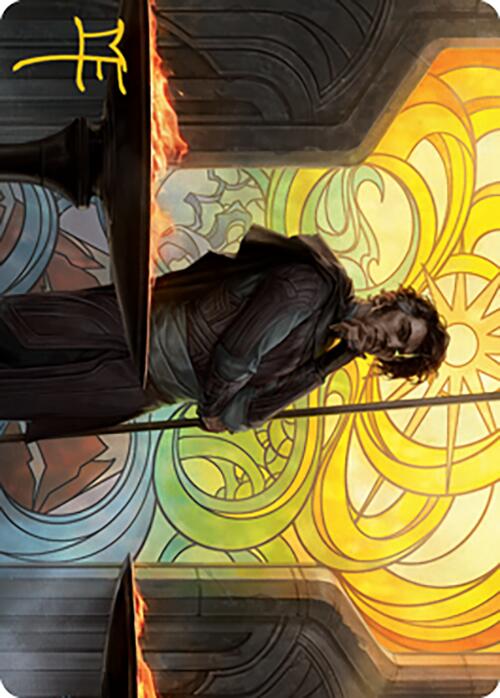 Garth One-Eye Art Card (Gold-Stamped Signature) [Modern Horizons 2 Art Series] | Tacoma Games