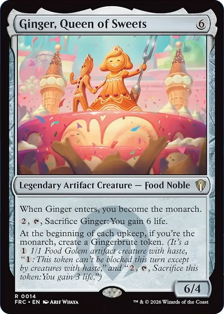 Ginger, Queen of Sweets [Reality Fracture Commander] | Tacoma Games