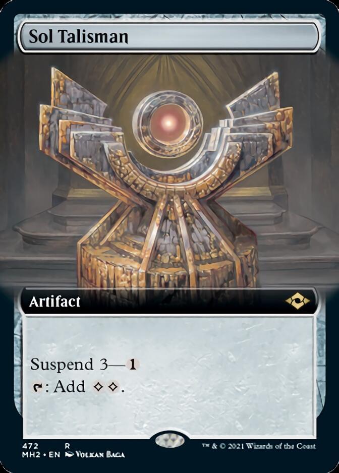 Sol Talisman (Extended Art) [Modern Horizons 2] | Tacoma Games