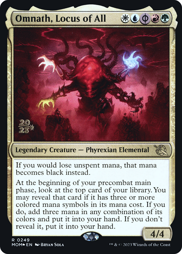 Omnath, Locus of All [March of the Machine Prerelease Promos] | Tacoma Games