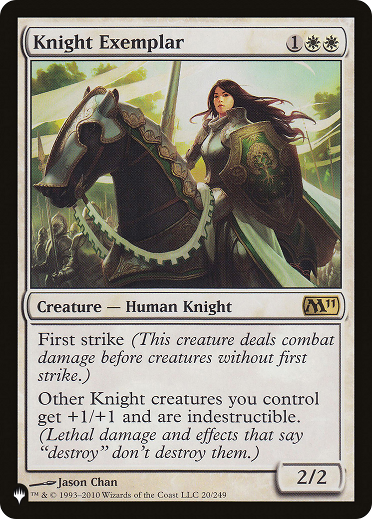 Knight Exemplar (Magic 2011) [The List] | Tacoma Games