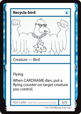 Recycla-bird (2021 Edition) [Mystery Booster Playtest Cards] | Tacoma Games