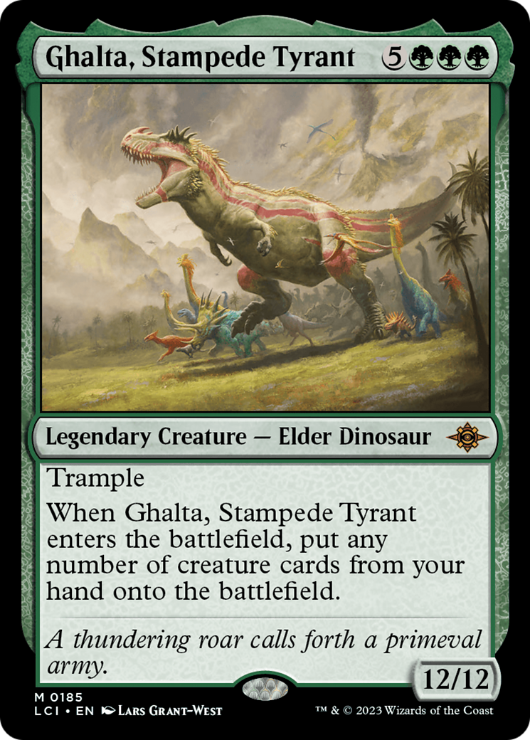 Ghalta, Stampede Tyrant [The Lost Caverns of Ixalan] | Tacoma Games