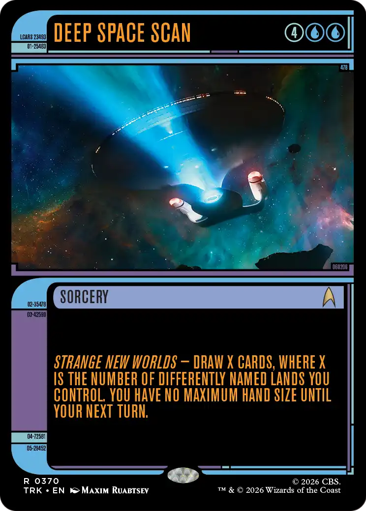 Deep Space Scan (Showcase) [Star Trek] | Tacoma Games