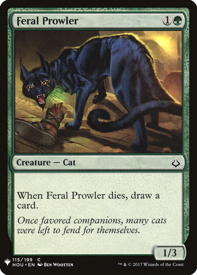 Feral Prowler [Mystery Booster] | Tacoma Games