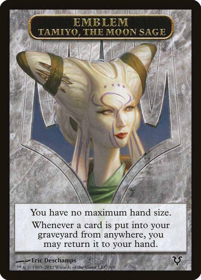 Tamiyo, the Moon Sage Emblem [Avacyn Restored Tokens] | Tacoma Games