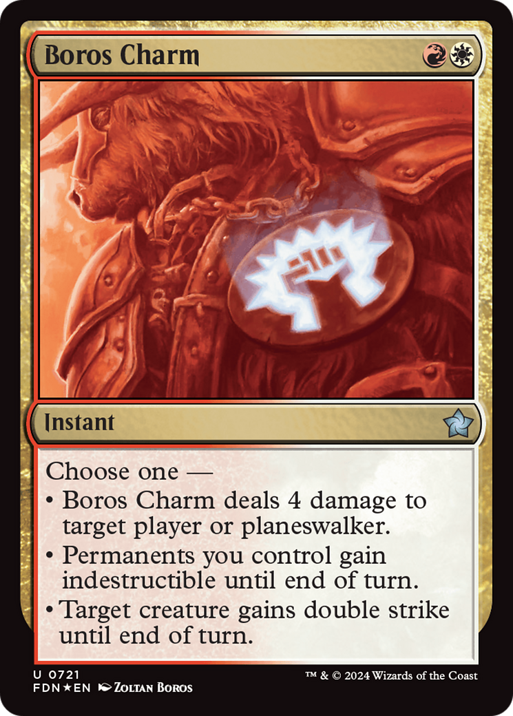 Boros Charm [Foundations] | Tacoma Games