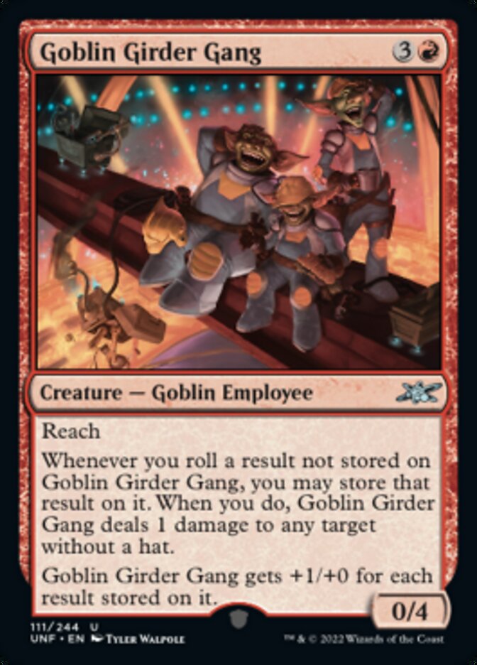 Goblin Girder Gang [Unfinity] | Tacoma Games