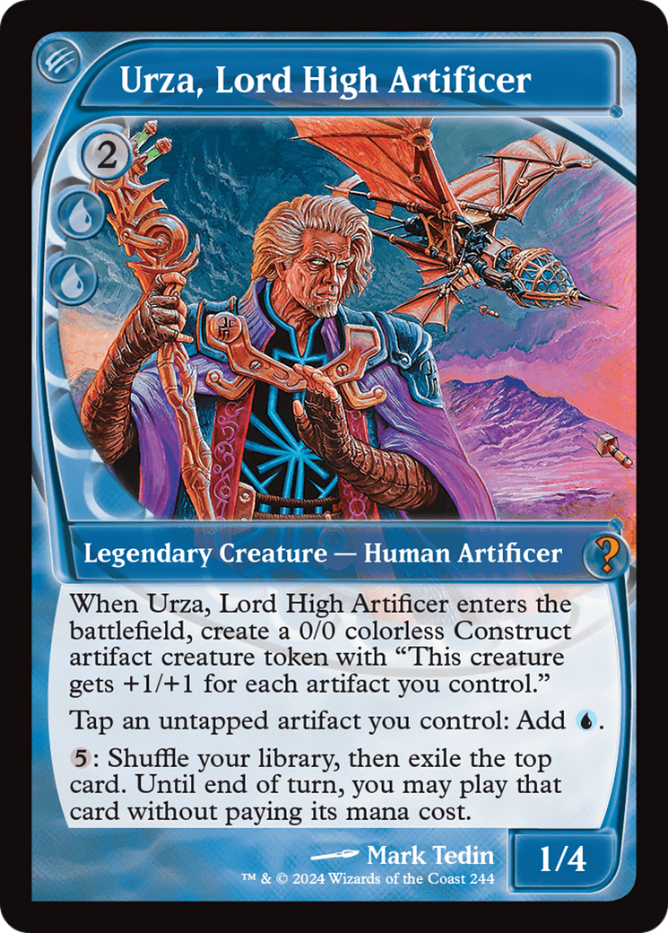 Urza, Lord High Artificer (Future Sight) [Mystery Booster 2] | Tacoma Games