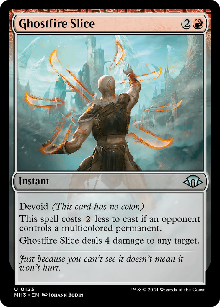 Ghostfire Slice [Modern Horizons 3] | Tacoma Games