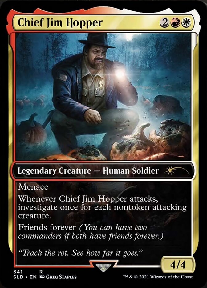 Chief Jim Hopper [Secret Lair Drop Series] | Tacoma Games