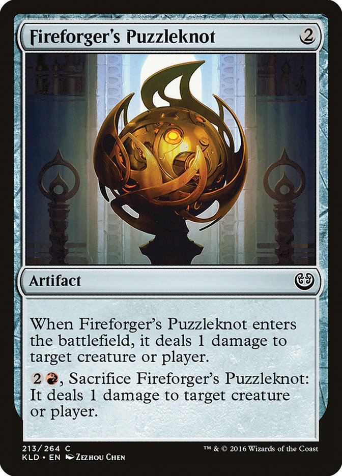 Fireforger's Puzzleknot [Kaladesh] | Tacoma Games