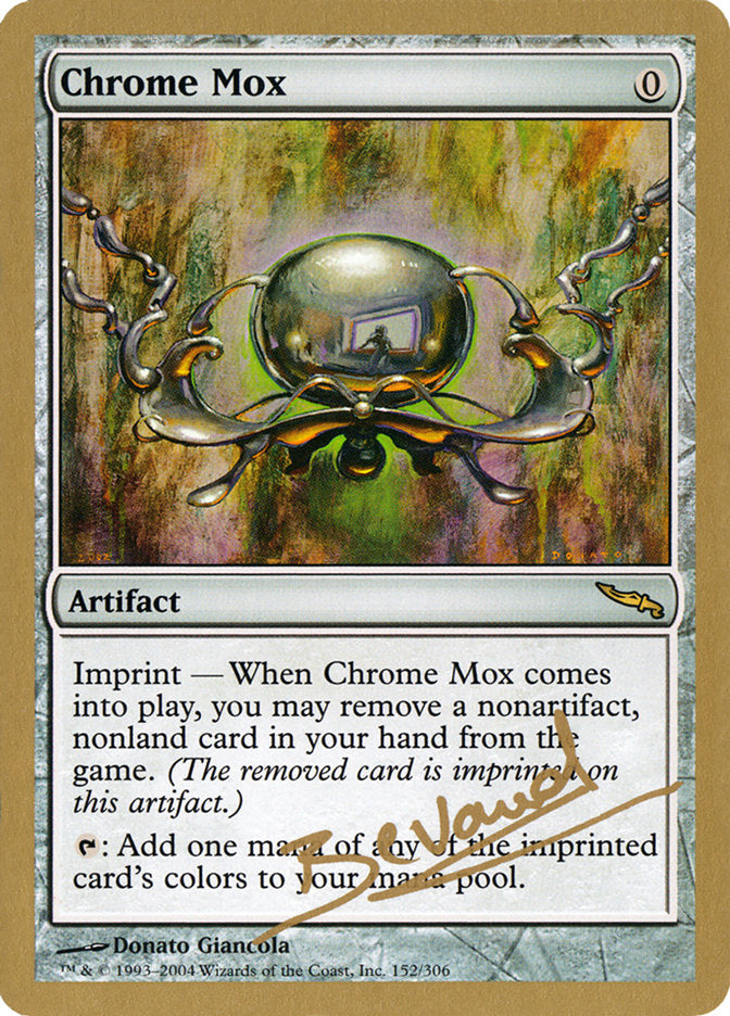 Chrome Mox (Manuel Bevand) [World Championship Decks 2004] | Tacoma Games