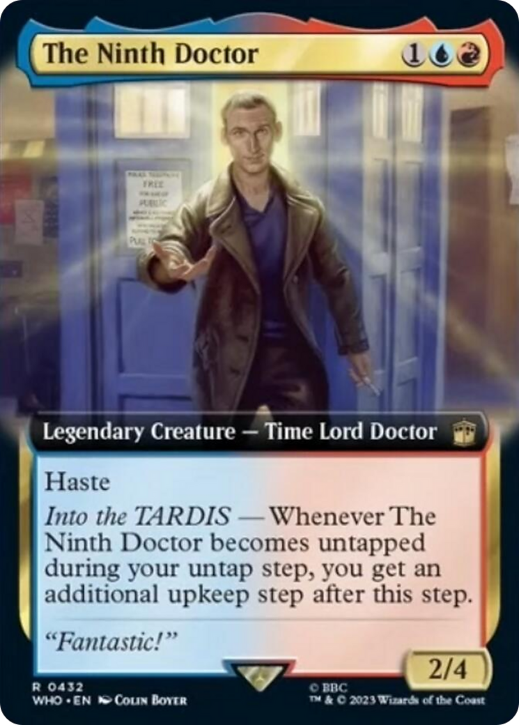 The Ninth Doctor (Extended Art) [Doctor Who] | Tacoma Games