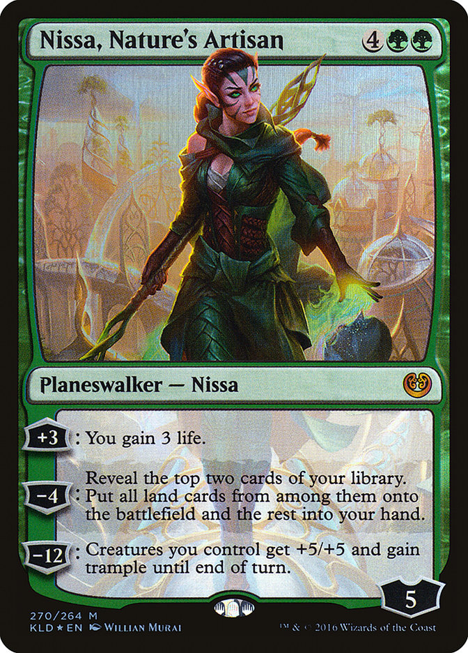 Nissa, Nature's Artisan [Kaladesh] | Tacoma Games