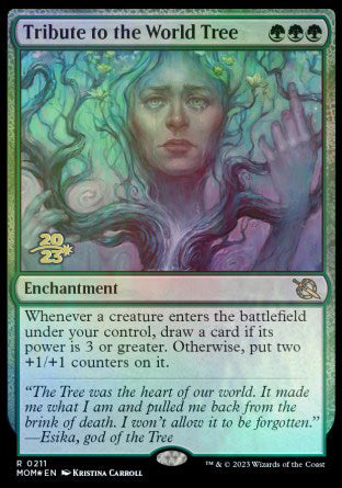 Tribute to the World Tree [March of the Machine Prerelease Promos] | Tacoma Games