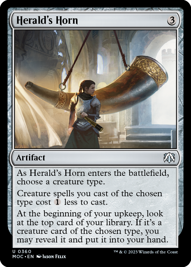 Herald's Horn [March of the Machine Commander] | Tacoma Games