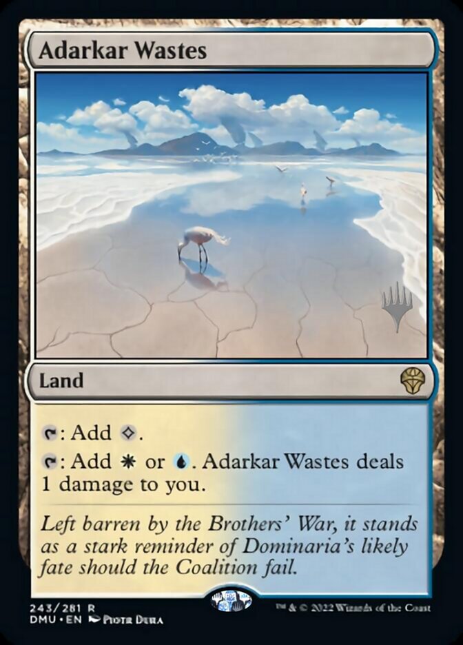 Adarkar Wastes (Promo Pack) [Dominaria United Promos] | Tacoma Games