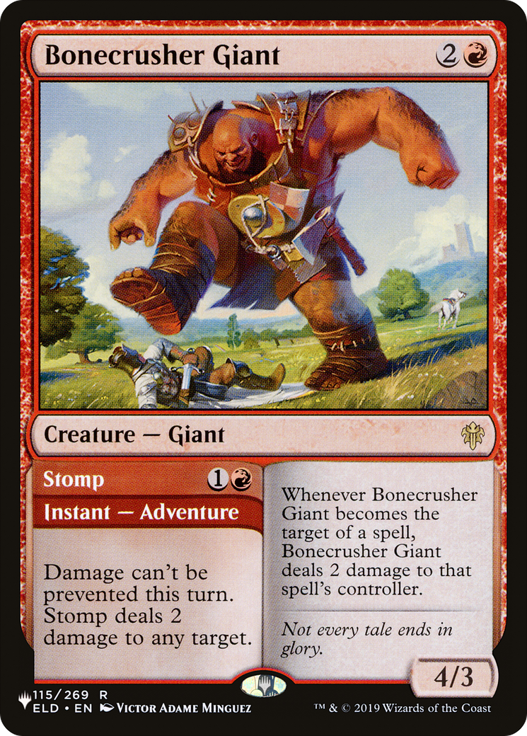 Bonecrusher Giant [The List Reprints] | Tacoma Games