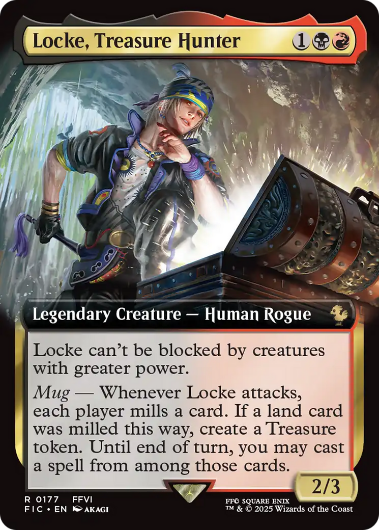Locke, Treasure Hunter (Extended Art) [FINAL FANTASY Commander] | Tacoma Games
