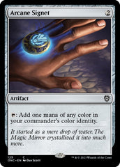 Arcane Signet [Phyrexia: All Will Be One Commander] | Tacoma Games