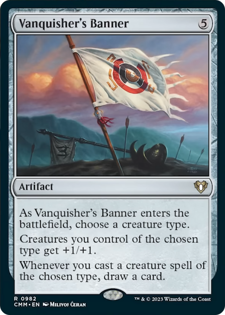 Vanquisher's Banner [Commander Masters] | Tacoma Games